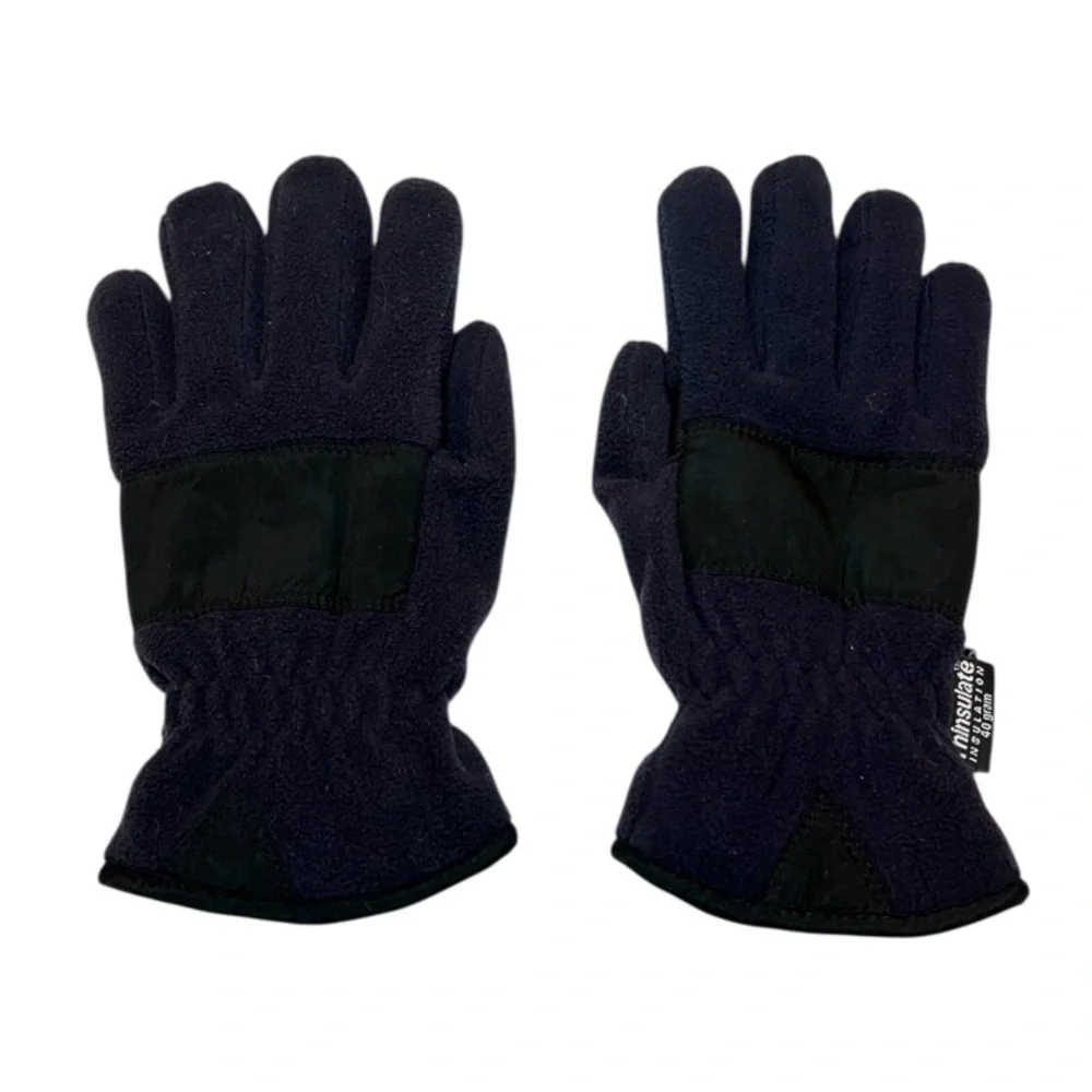 Thinsulate Dark Blue Kids Mittens Waterproof GUC